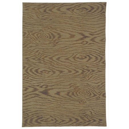 Safavieh 3 ft. 9 in. x 5 ft. 9 in. Small Rectangle Contemporary Martha Stewart Truffle Hand Knotted Rug MSR5843C-4